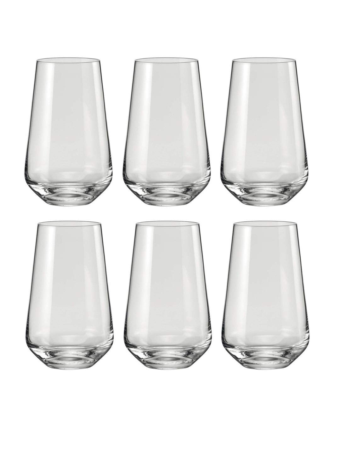 premium cocktail glassware set of 6