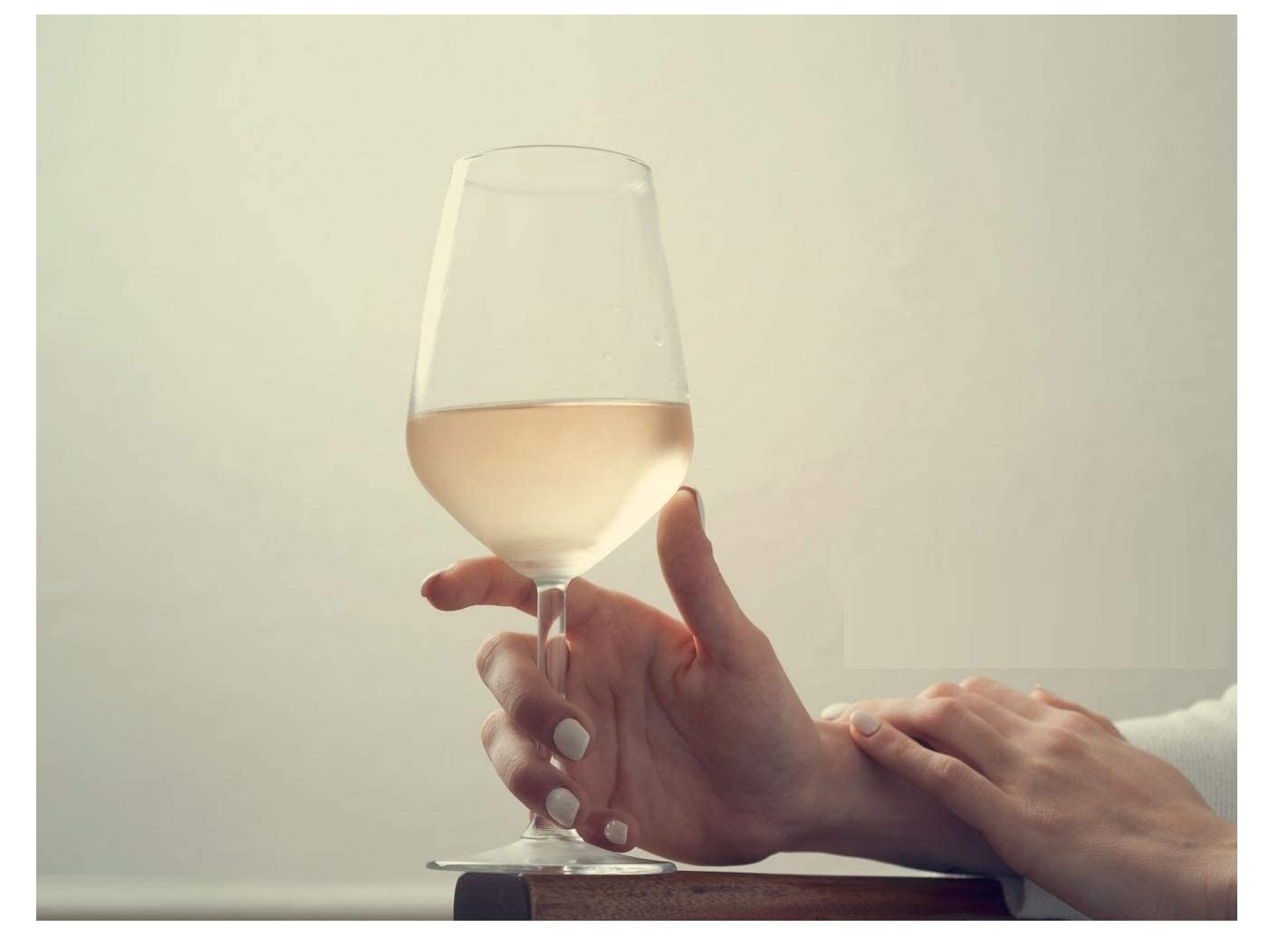 premium crystal wine glass