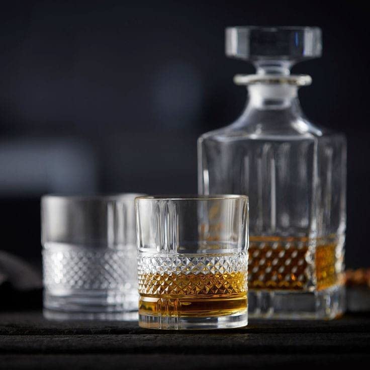 scotch decanter set