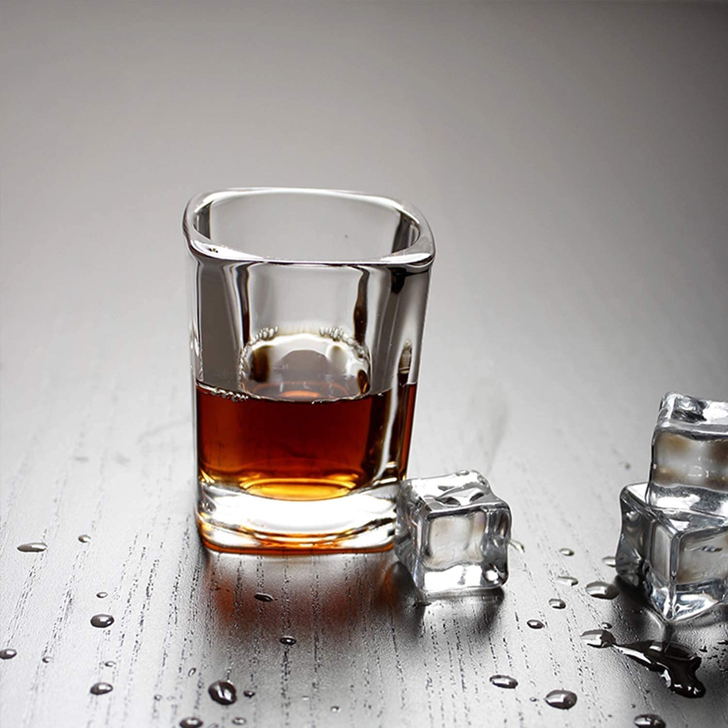 square shot glass