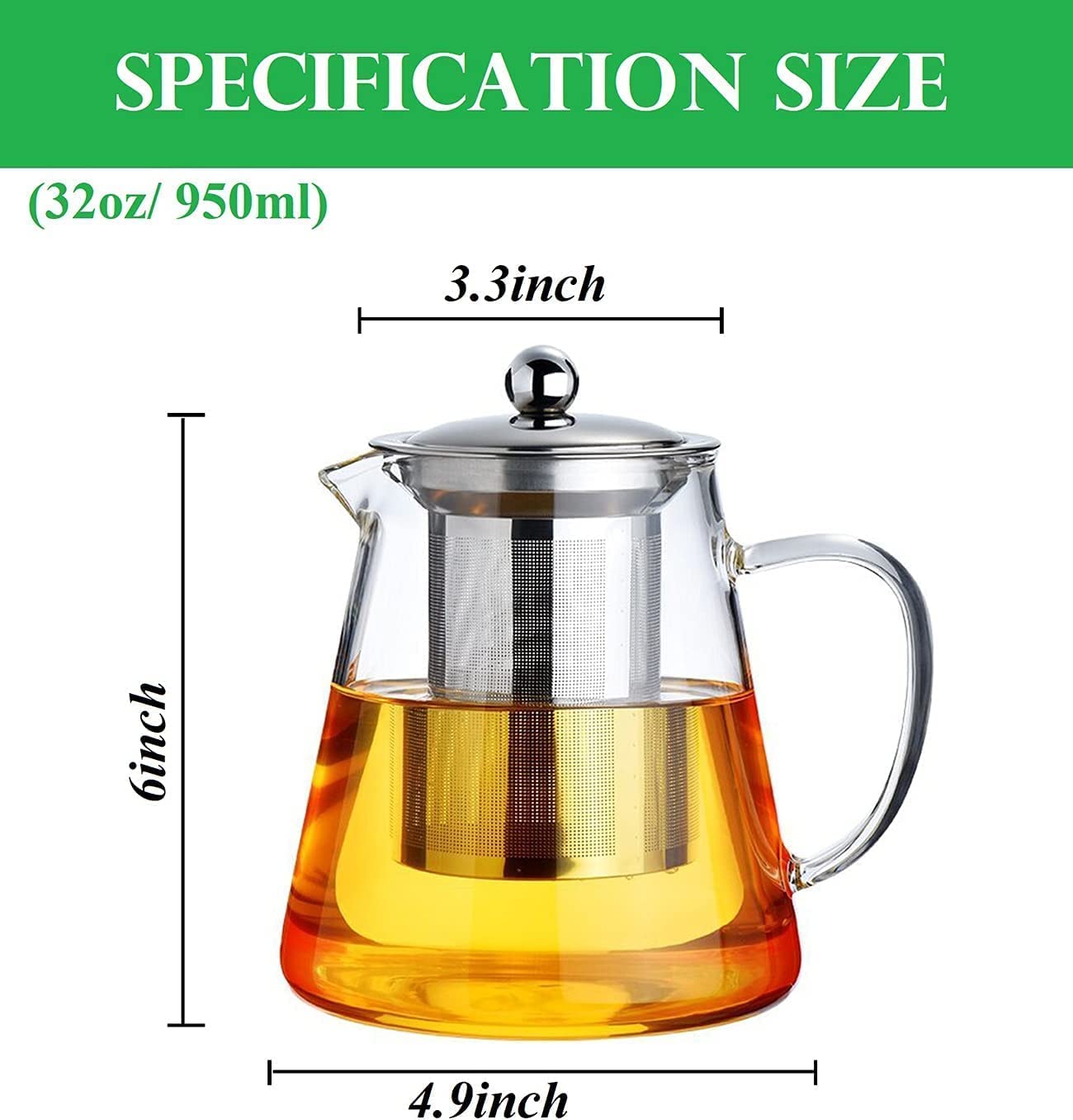 loose leaf tea pot
