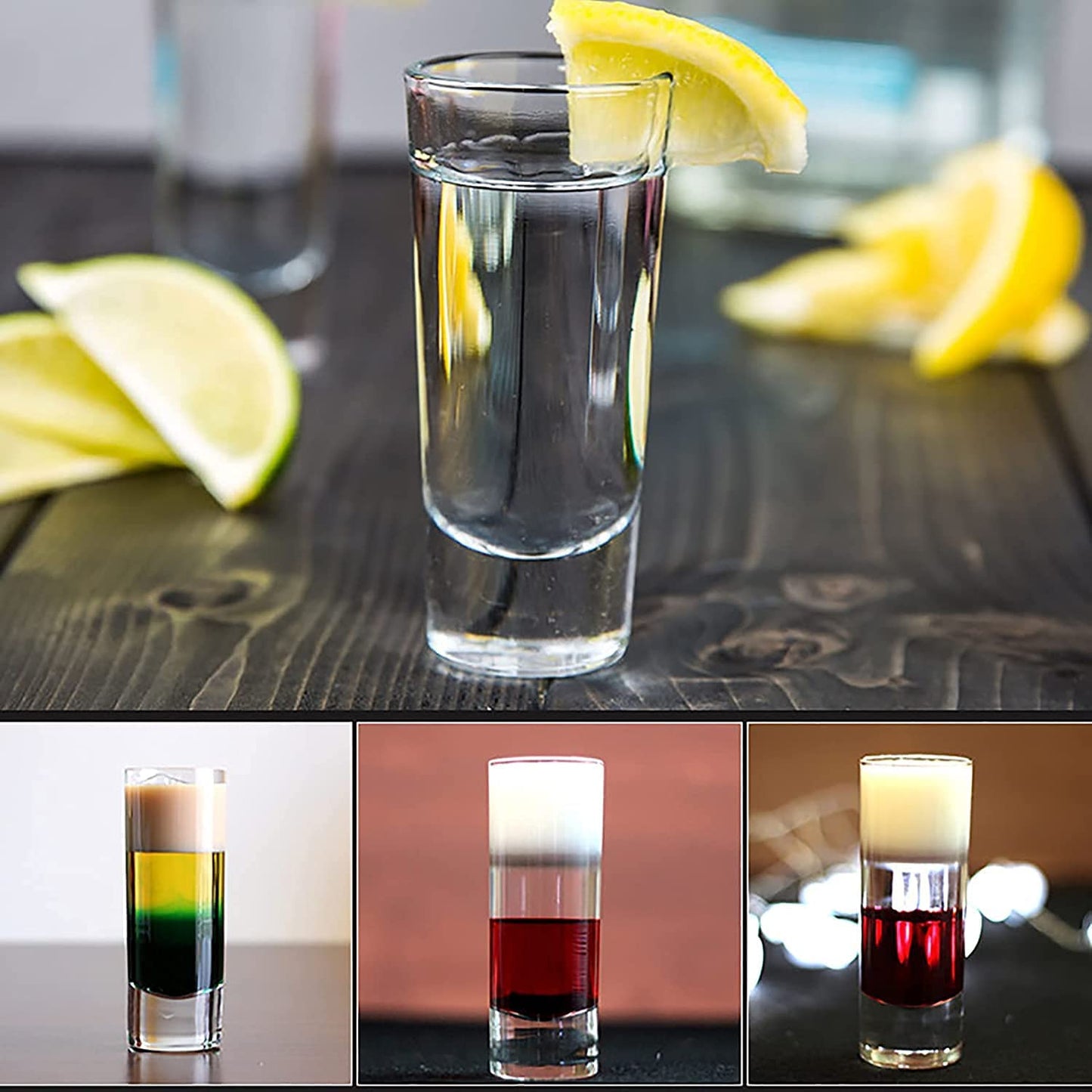 tall shot glasses