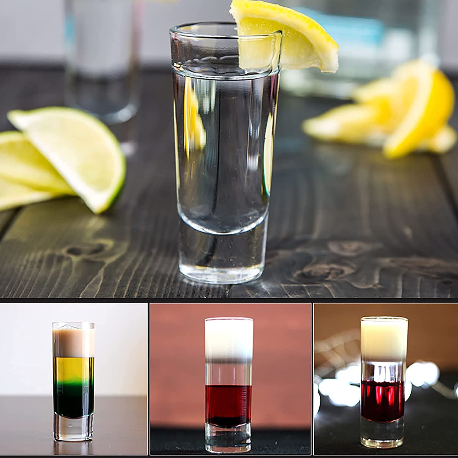 tall shot glasses
