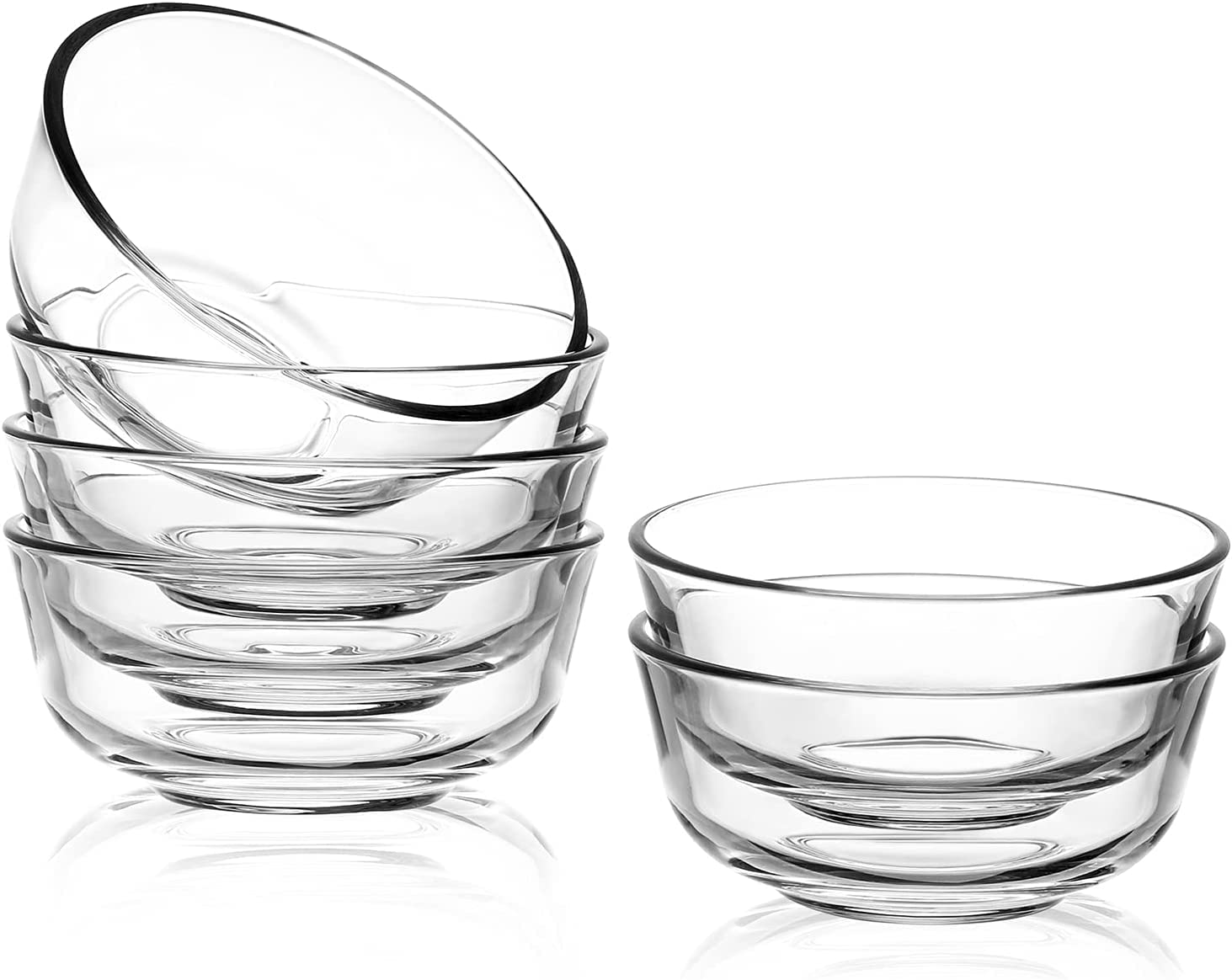 transparent kitchen prep bowl