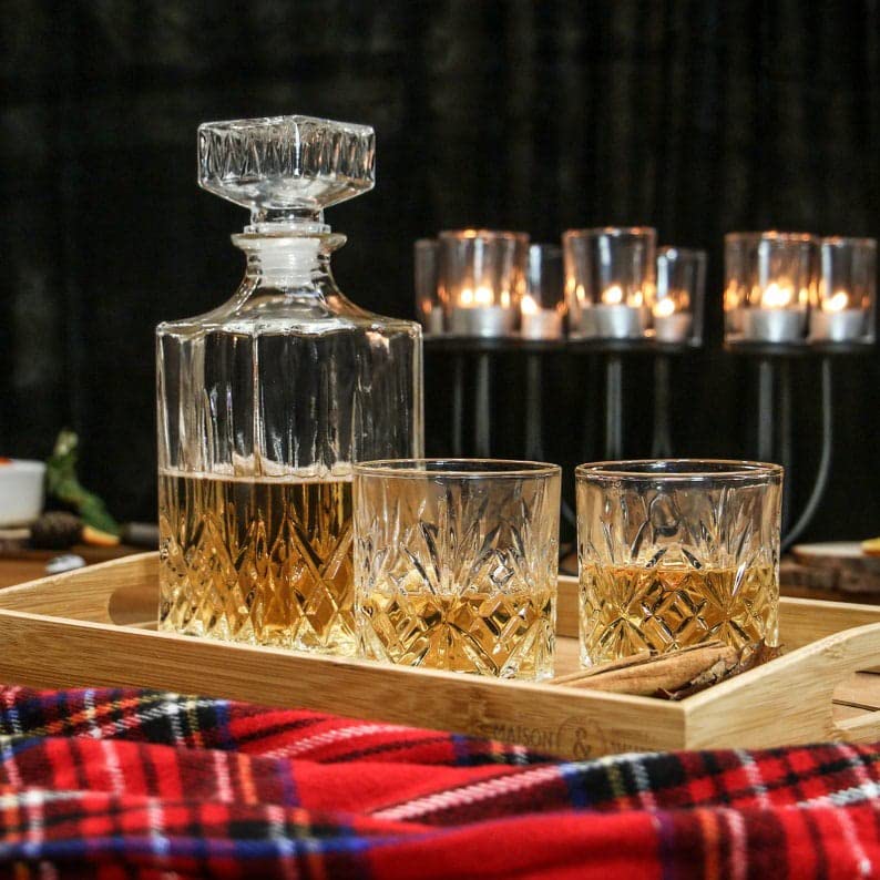 whiskey decanter set