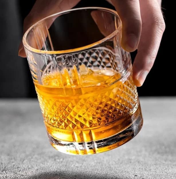 whiskey glass set 6 pcs