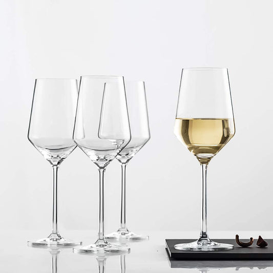 white wine glass set