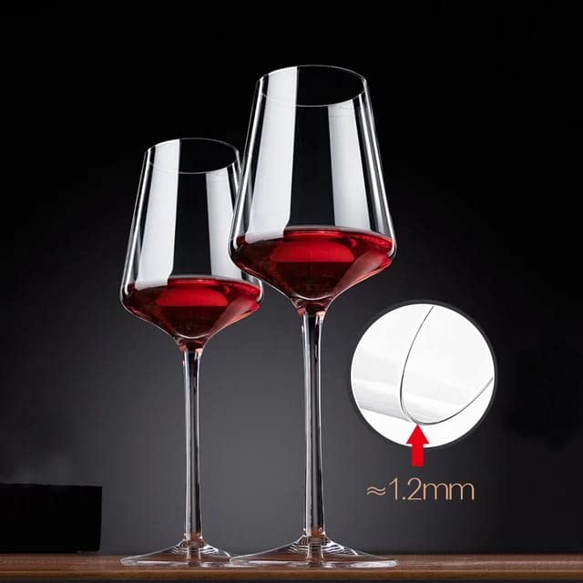 wide wine glass