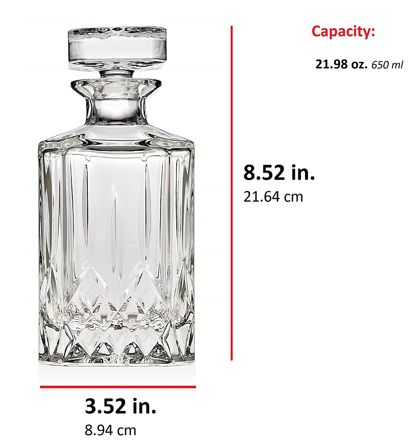 wine decanter crystal